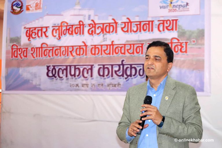 ‘ग्रेटर लुम्बिनी’ सरकारको प्राथमिकतामा छ : मन्त्री भट्टराई
