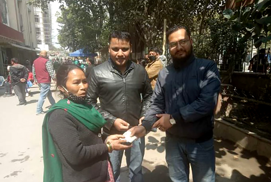 जय बहादुरलाई एनसीएसएसको सहयोग