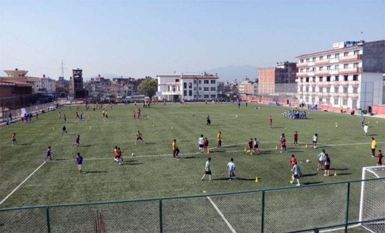 १३ वर्षमुनिका बालबालिकाका लागि फुटबल एकेडेमी सञ्चालन गर्दै एन्फा