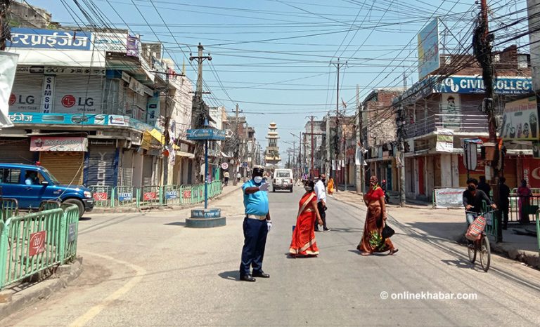 वीरगञ्जमा ३१ गतेसम्म लम्बियो निषेधाज्ञा