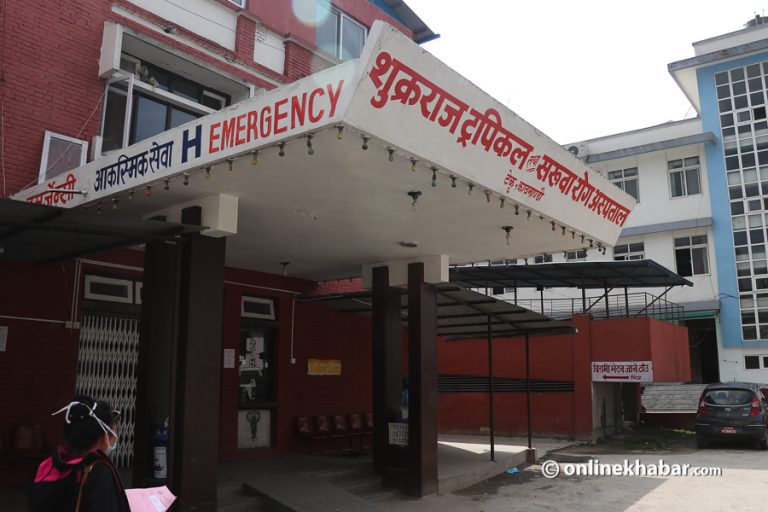 टेकु अस्पतालबाट भागेका दुई युवकमा हैजा पुष्टि