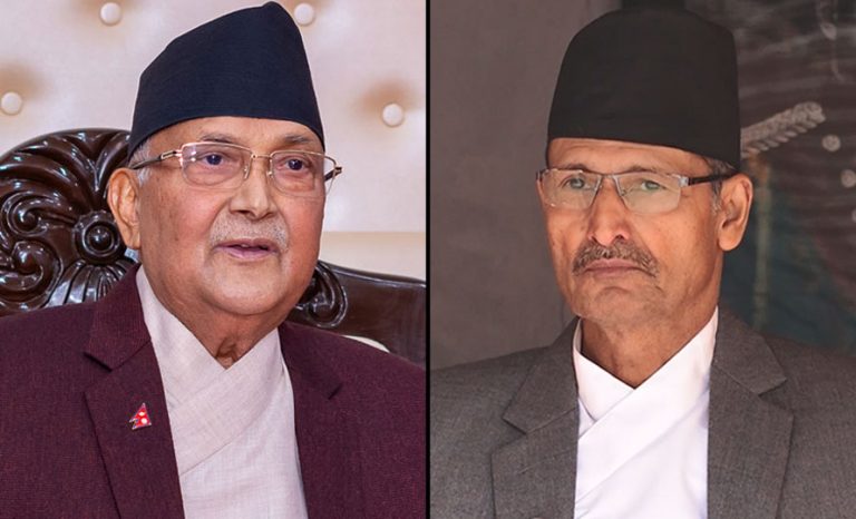 प्रधानमन्त्री र सभामुखबीच भेट, बजेट अधिवेशनबारे छलफल