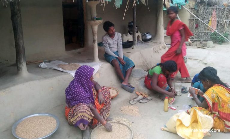 राहत पाउँदा मुसहर वस्तीमा देखियो मुस्कान