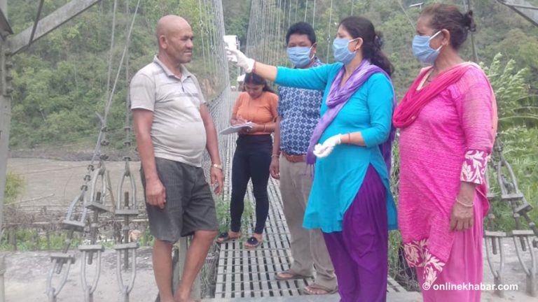 गण्डकी गाउँपालिकाको नाकामा विशेष टोली