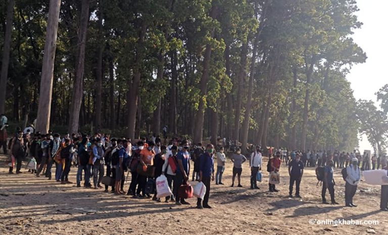 कैलालीमा भारतीय भूमिबाट साढे ८ सय नेपालीको उद्धार