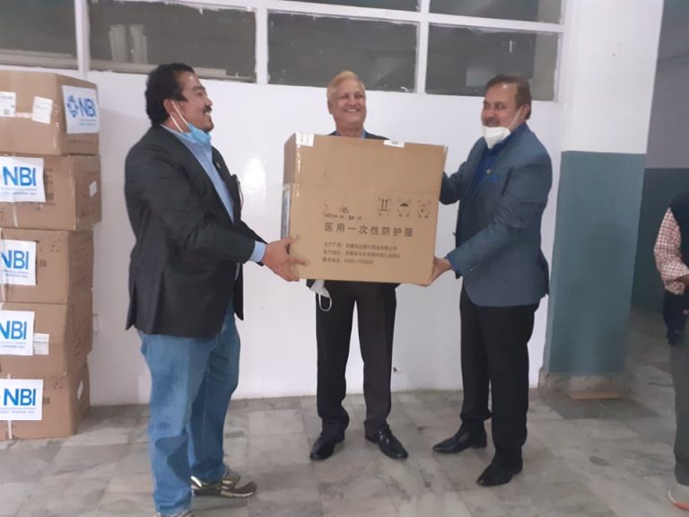 उद्योग मन्त्रालयले दियो उदयपुरलाई पीपीई