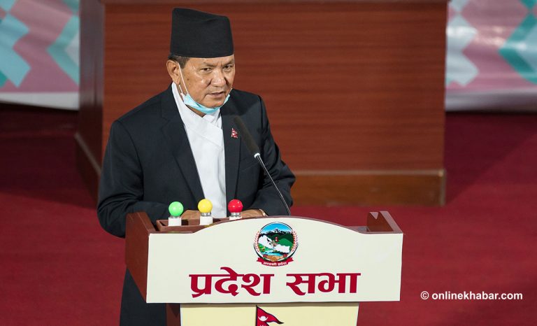 ओलीले भारतसँग पौंठेजोरी खेल्ने हिम्मत गरे : मुख्यमन्त्री गुरुङ