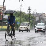 कैलाली, बर्दिया र दाङमा भारी वर्षा, आज र भोलि पनि पानी पर्ने
