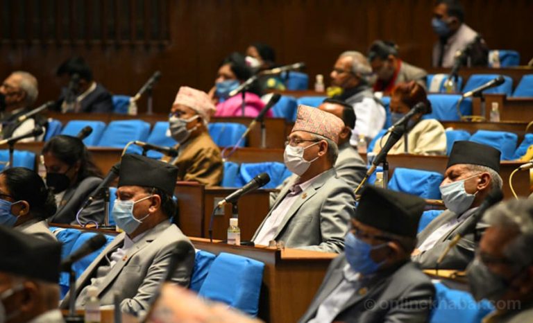 नेकपा विवादको घानमा संघीय संसद