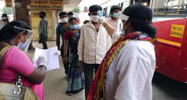 भारतमा एकैदिन थपिए झण्डै ५ हजार संक्रमित