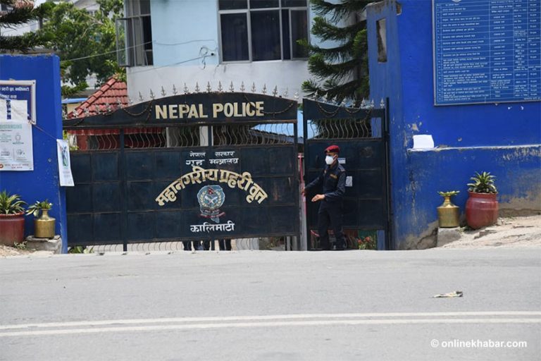 कालीमाटीका सुरक्षाकर्मीमा संक्रमण देखिएपछि प्रहरीका ६ इकाइ सिल