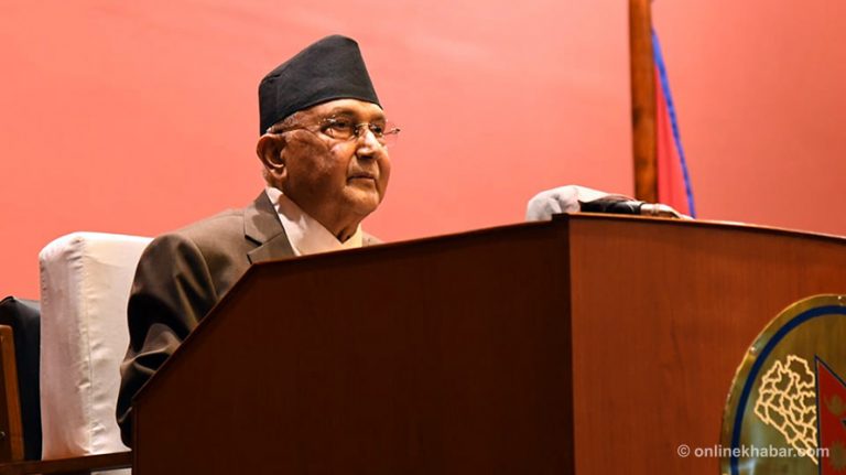 नरभानेको अभिव्यक्तिमाथि नेपाली सेना बोल्दैन : प्रधानमन्त्री
