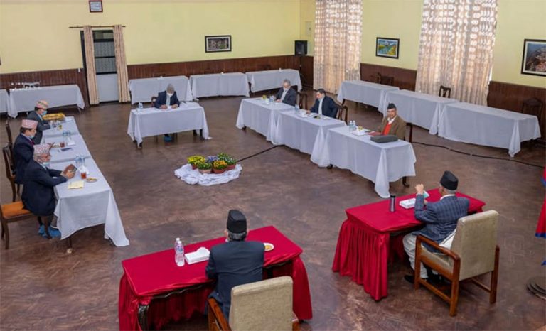 नेकपाको सचिवालय बैठक बस्दै