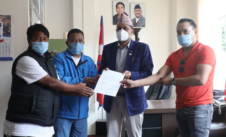 एन्फा अध्यक्षलाई कारबाहीको माग गर्दै राखेप उपाध्यक्षलाई पत्र