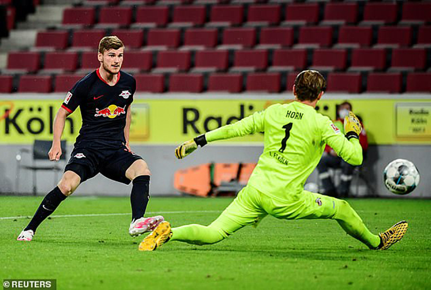 लाइपजिग तेस्रो स्थानमा