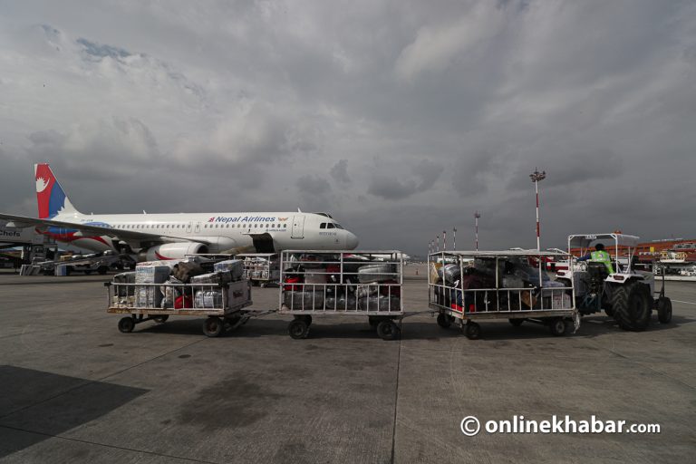 ओम्नीले तिरेन नेपाल एयरलाइन्सलाई २ करोड चार्टर्ड उडान भाडा