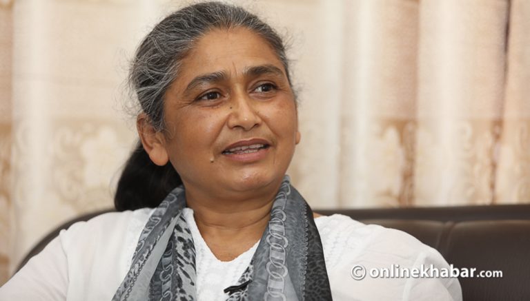 पार्टी कार्यालय आफैं बनाउने मेरो तर्क गलत छैन : विन्दा पाण्डे
