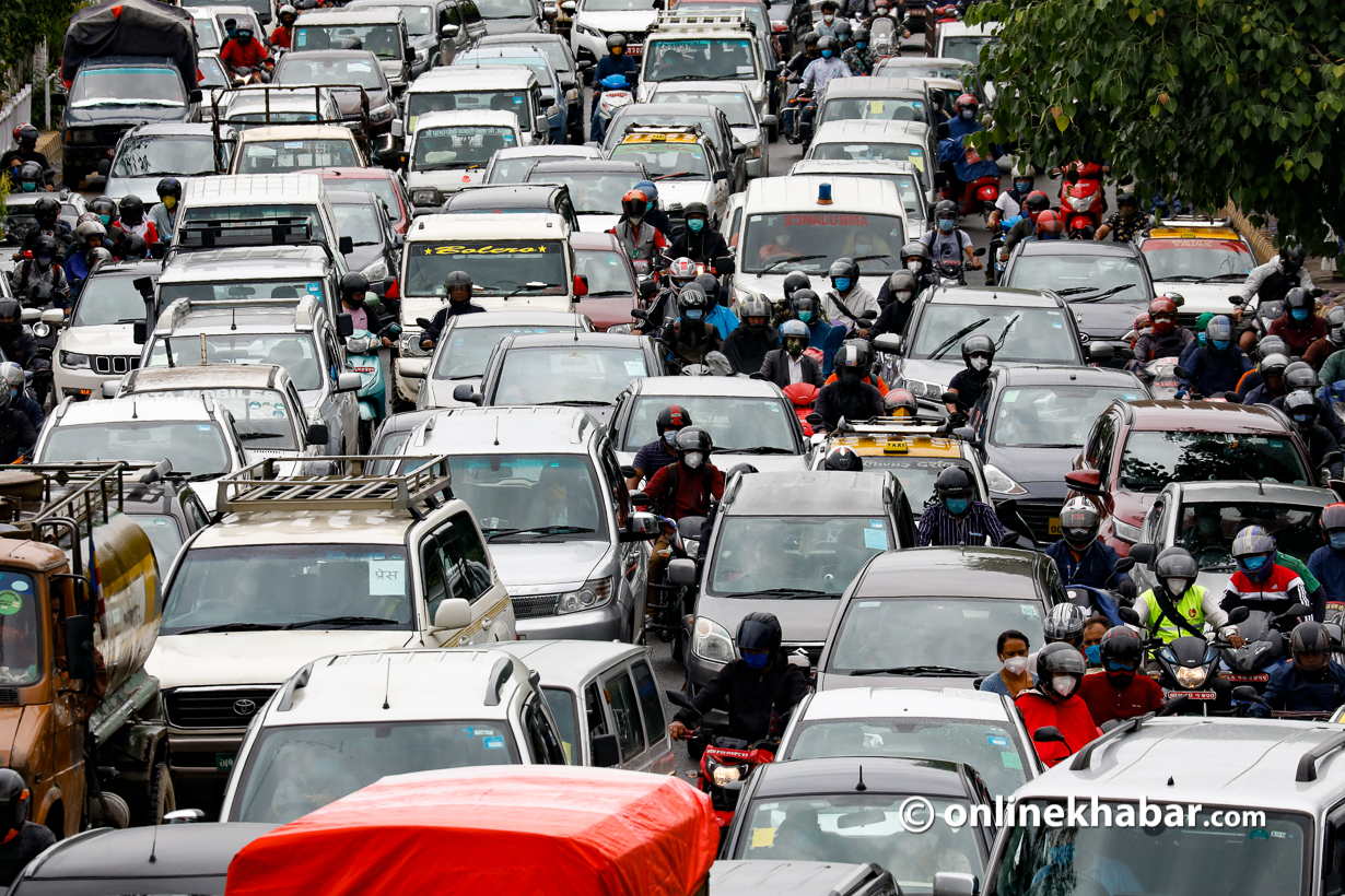 देशभर साढे ५८ लाख सवारीसाधन दर्ता, सबैभन्दा धेरै मोटरसाइकल