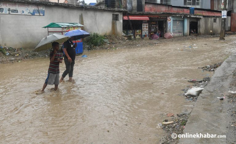 ढल थुनिँदा कपन क्षेत्र डुबानमा