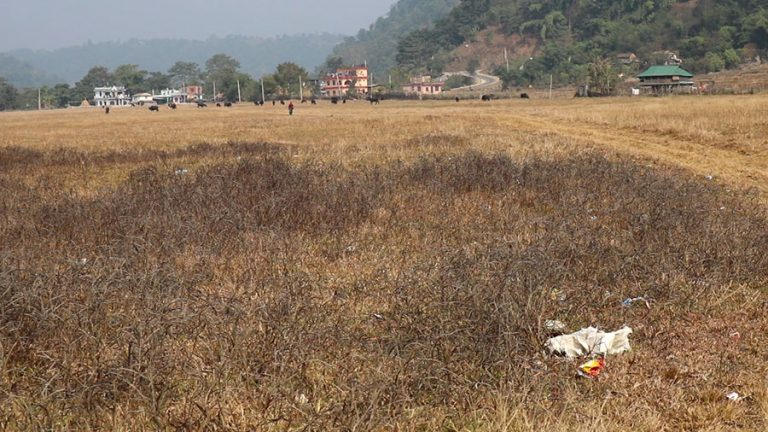 पालुङटार विमानस्थल स्तरोन्नति गरिँदै