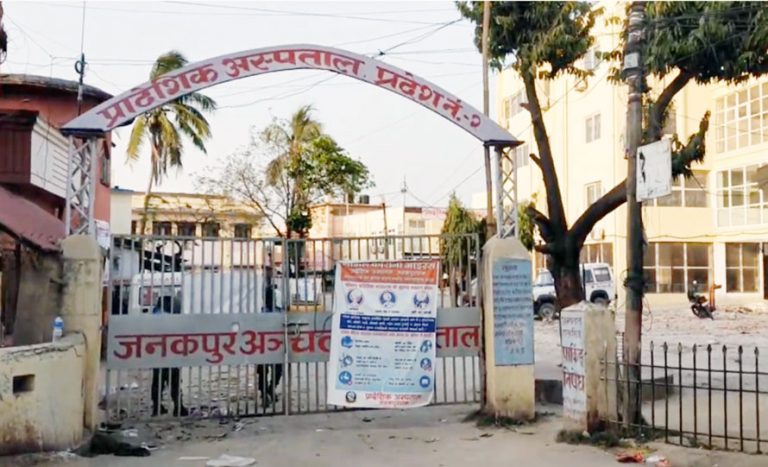 प्रादेशिक अस्पतालको आईसीयू एक साताका लागि बन्द