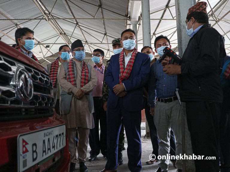 सुदूरपश्चिम, कर्णाली र गण्डकीका सवारीमा पनि अब इम्बोस्ड नम्बर प्लेट