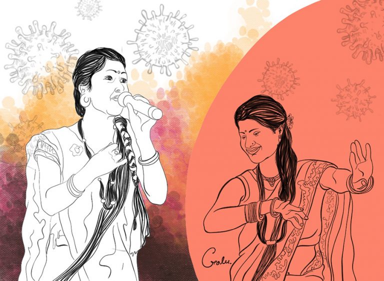 कोरोनाले मुर्झाए तीज गीतका कलाकार, निरन्तरताका लागि मात्रै गाउँदै