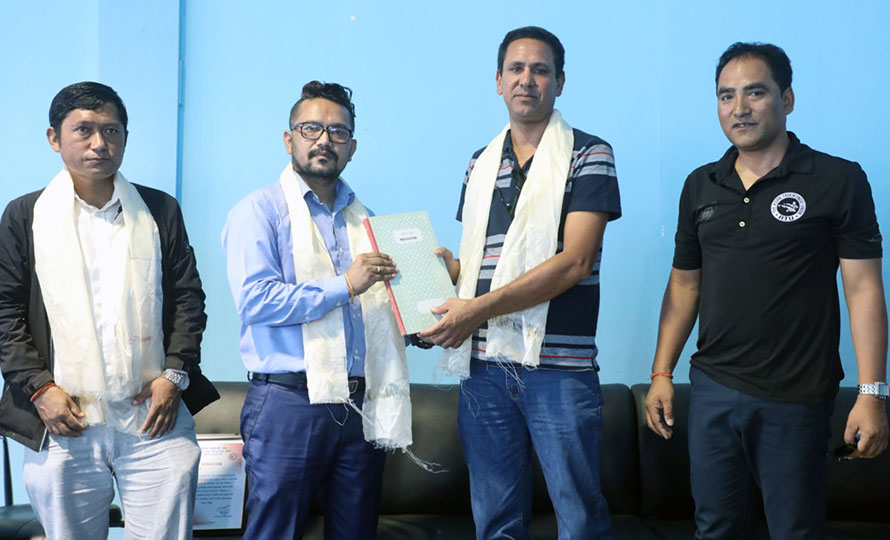 काठमाडौं जिल्ला तेक्वान्दो संघको कार्यवाहक अध्यक्षमा खड्का