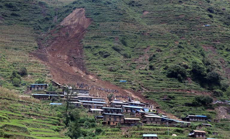 लिदिको पहिरो : बस्ती नसार्दा आइलागेको विपद्