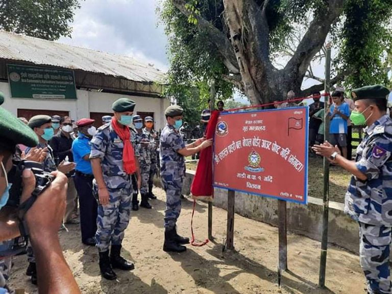 चितवनका दुई स्थानमा सशस्त्रको बीओपी स्थापना