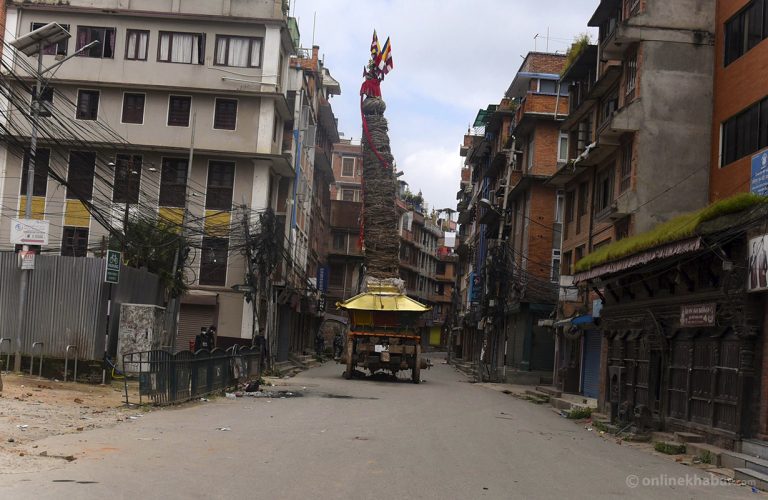 कर्फ्यूमा थुनिएको ललितपुर (फोटो फिचर)