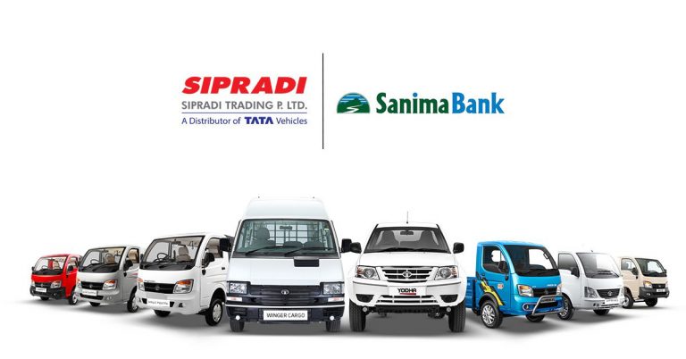 टाटा मोटर्सको कमर्सिअल सवारी किन्न सानिमा बैंकको सहुलियतपूर्ण कर्जा
