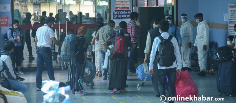 ७ महिनापछि त्रिभुवन विमानस्थलमा फर्कियो चहलपहल