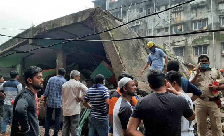 महाराष्ट्रमा भवन भत्किँदा १० जनाको मृत्यु, १९ को उद्धार