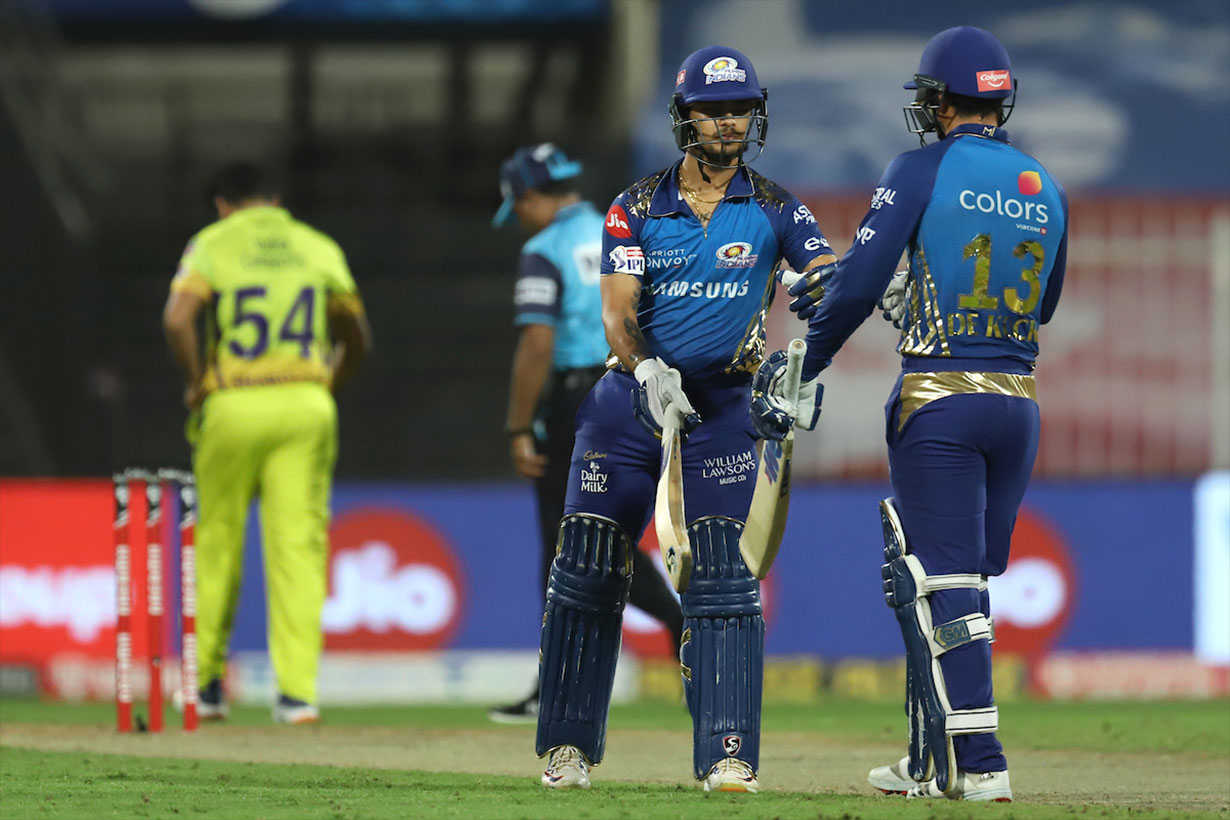 आईपीएल क्रिकेट : मुम्बईले चेन्नाईलाई १० विकेटले हरायो
