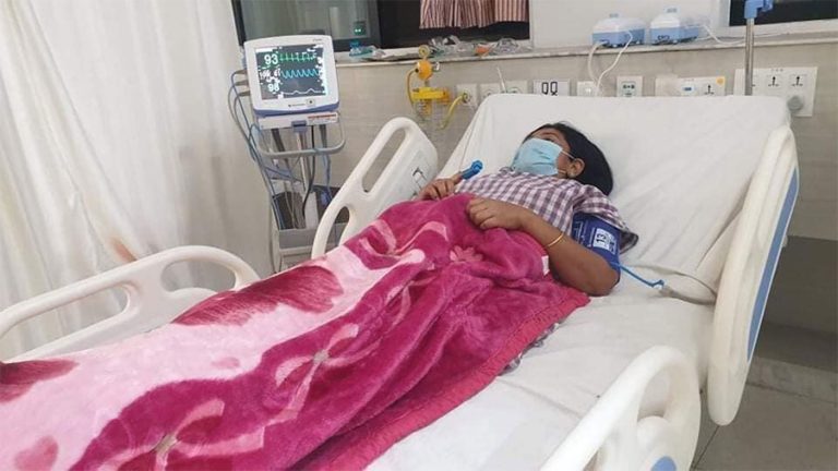 कोरोना संक्रमित नेकपा सचेतक शान्ता चौधरी आईसीयुमा