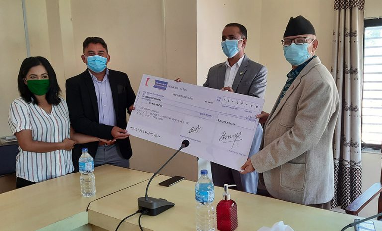 बागमती प्रदेश सरकारले दियो रंगशाला निर्माणका लागि ३ करोड