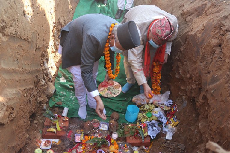 बागमती प्रदेश सभाको भवन ३ वर्षपछि शिलान्यास
