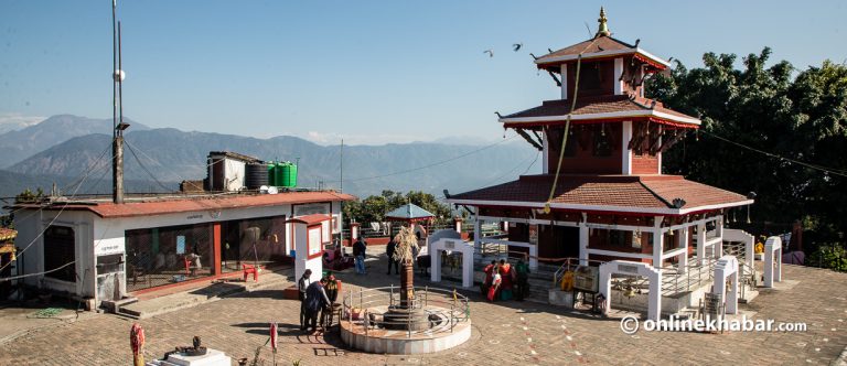 मौलाकालिका मन्दिरबाट देवघाट नियाल्दा (फोटो फिचर)