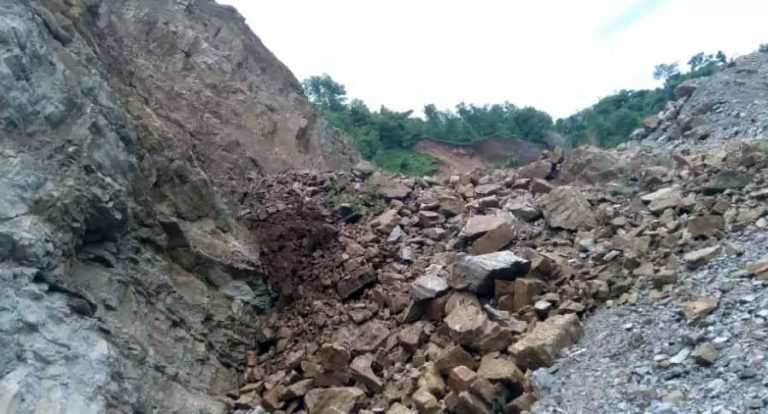 कालीगण्डकी करिडोरमा सुख्खा पहिरो, ५ मजदुरको मृत्यु