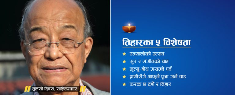 तिहार समृद्धि र विकाससँग जोडिएको छ