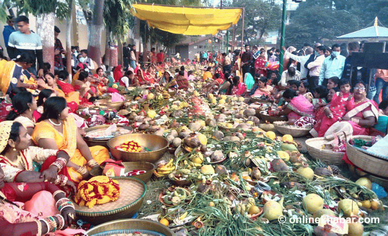 छठ पर्व विधिवत् शुरु, आज ‘नहाय-खाय’