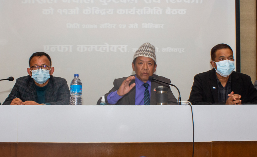 मैत्रीपूर्ण फुटबलका लागि भारतसहित तीन देशलाई प्रस्ताव