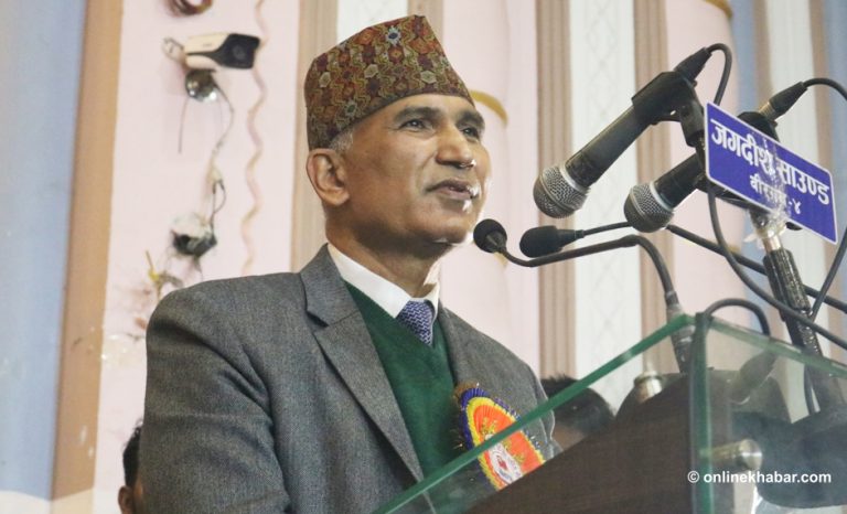 गौतमवुद्ध विमानस्थलको काममा बिलम्ब गरे मान्य हुन्न : विष्णु पौडेल