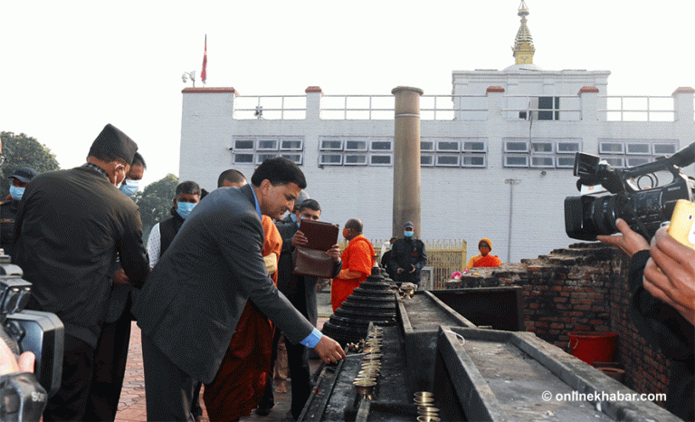 आठ महिनापछि खुल्यो लुम्बिनीको मायादेवी मन्दिर