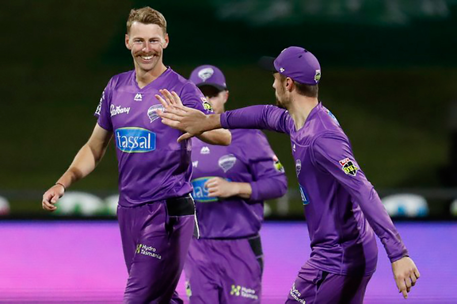 बीबीएलमा होबार्ट हुरिकेन्सको विजयी सुरुआत