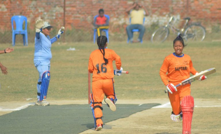 टी-२० महिला क्रिकेटमा सिराहाको लगातार तेस्रो जित