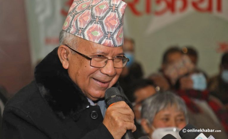 आफैंले प्रस्ताव गरेको प्रधानमन्त्री घाँडो भयो : माधव नेपाल