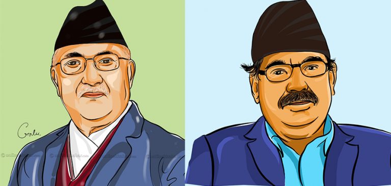 प्रचण्ड संसदमा बोल्दा प्रधानमन्त्री आज पनि उपस्थित नहुने