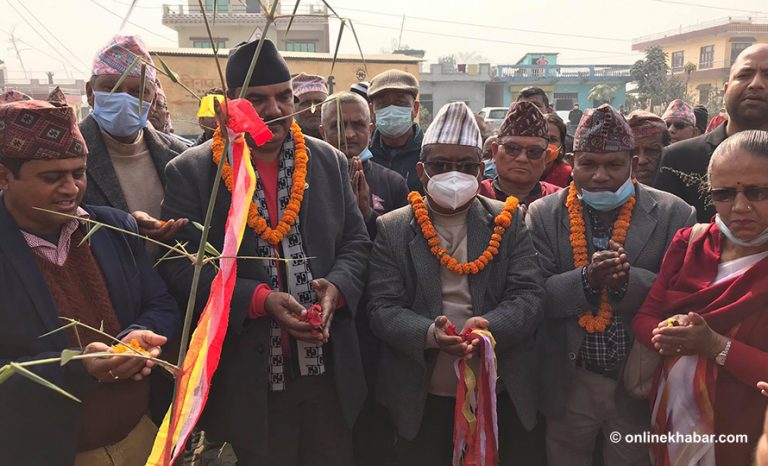 पत्थरडाँडा-तिनाउ सडक विस्तार गरिँदै